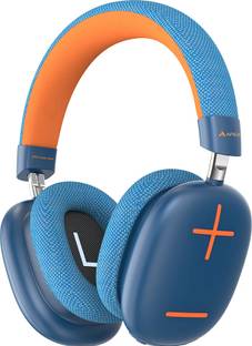 APES Fusion Style Wireless Headphone,45mm Dynamic Drivers,50Hrs Playtime,Fast Charge Bluetooth