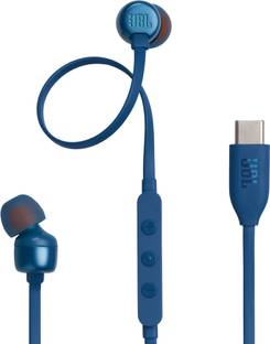 JBL Tune 310C, Hi-Res Audio with DAC , 3-Button EQ , Compatible with USB-C Devices Wired