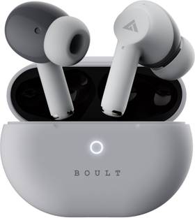 Boult W40 with Quad Mic ENC, 48H Battery Life, Low Latency Gaming, Made in India, 5.3v Bluetooth