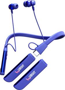 delphine Neckband Wireless with extra Battery blue Bluetooth