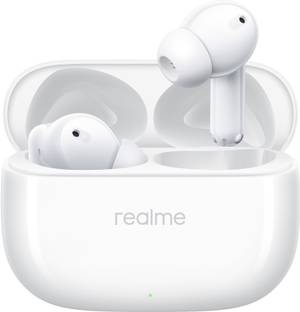 realme Buds T310 with 12.4mm Driver, 46dB ANC, Spatial Audio and upto 40 hours Playback Bluetooth