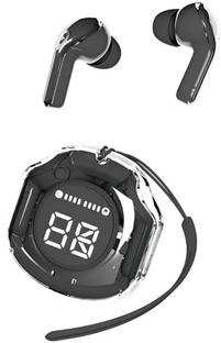 BOTIFY Ultrapods Pro Max Transparent Black Trending Truely wireless bluetooth BR 43 Bluetooth