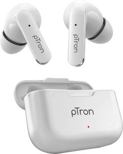 PTron Basspods P81 TWS Earbuds, 32H Playtime, Deep Bass, Stereo Calls, BT5.1, Type-C Bluetooth