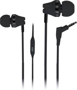 TYOON TY 3.5mm Wired Earphones with In-Line Mic, 1.2m Cable, Multi-Functional Button Wired