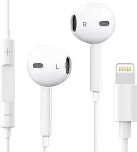 MARS Earphones Earbuds with Wired Lightning Headphones for 14/13//12/11/X/XR Wired