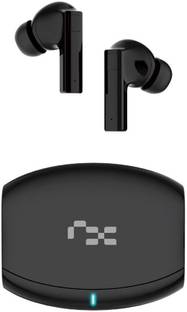 Runixx Rx-77 Ultra thin with 45 Hrs Playtime,Environmental Noise Cancellation, Quad Mic Bluetooth