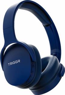 TRIGGR Trinity 2 with Dual Pairing, ENC, Fast Charge, 50H Battery, Rubber Finish, v5.3 Bluetooth