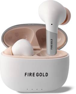 FIREGOLD Bt Apex S1 Pro Tws Airdops Best Sound & 60hr Playback, Dual Pairing 4 Mic ENC, Bluetooth