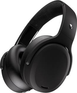 Skullcandy Crusher ANC 2 4-Mic Adjustable Sensory Bass, Dual Pairing, 50Hr Playtime Bluetooth & Wired