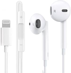 MARS Wired in-Ear Earphone With Lightning Connector. MFI certified - Mic Wired without Mic