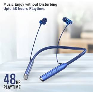 GEMFLY Vibration Alert, 48 Hours Playtime, ENC, HD Sound Quality & Stereo Bass67 Bluetooth