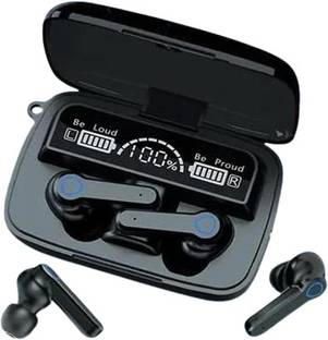PARYUSHI M19 EarbudsTWS/ DJ17.9 Earbuds with 280H Playtime, Headphones with Power Bank Bluetooth