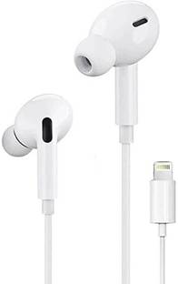 MARS iPhone Lighting Earphone With Lighting Cable iPhone Wired Earphones with Mic Bluetooth & Wired