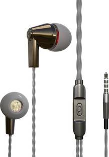 MAK POWER HF-803 Wired Earphone, Comfort Fit, Built-in HD Mic, 3.5mm Jack, 120cm Cable Wired