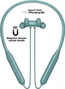 GREE MATT Bluetooth Neckband 40 Hours Playtime,Waterproof,Deep bass Fast Charging,N150 Bluetooth