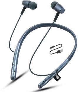 Qeikim Powerfull Sound noise reduction magnetic neckband wireless headphones Bluetooth
