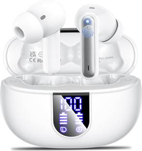 BjOrk Earbuds with 48Hrs of playtime, Quad Mic with ENC Type C Fast Charging Bluetooth Gaming