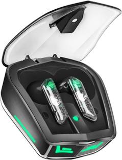 byer X8-KATANA Gaming Earbuds,45msLatency,40H playtime,Made in INDIA,AI-ENC,BT5.3, Bluetooth Gaming
