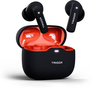 TRIGGR Apex S2 2025, Dual Pairing, 60H Battery, Preset EQ, Quad Mic ENC, Rubber Finish Bluetooth