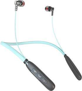 Unix Noble 24 Hours Playing Time Fast Charging Bluetooth Neckband Bluetooth