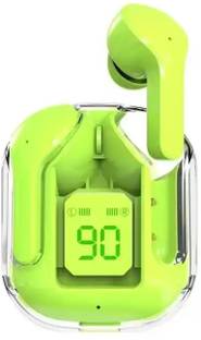 SMART SPHERE Air 31 Wireless Earbuds with LED Digital Display and Transparent Case Bluetooth