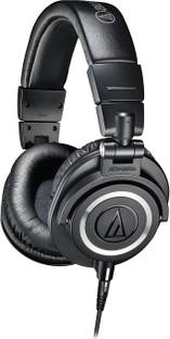 audio-technica ATH-M50X Professional Monitor Wired without Mic