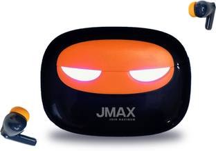Jmax JM-TW-08 | 30H Non-Stop Music | GLOWING LIGHT CASE| 300mAh Case | 4H Talk Time Bluetooth