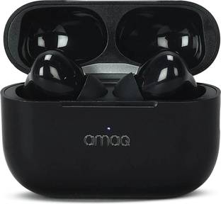 amaq TWS Earbuds with AI Touch, 60H Playtime, 3D Sound, iOS Connector Bluetooth