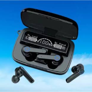 GUGGU M19-NN-TWS M19 Earbuds LED Display Touch Control Headphones with powerbank Bluetooth