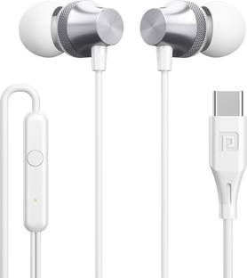 Portronics Type C Earphone with mic, Wired Gaming