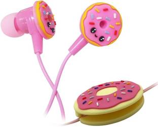 stylie modern Alternatives Donut Wired Headphones Earphones Earbuds with MIC Sport Running Headphones Kids Wired