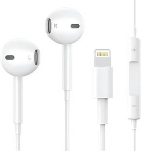 Vntex Earphones Built-in-Mic, For iPhone-7/8/X/XS/XR/11/12/13/14-PRO/Max Wired Headset Wired