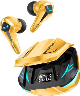 HOPPUP Predator Xo3 Gaming Earbuds with 35MS Low Latency, 13MM DRIVERS & 50H PlayTime Bluetooth