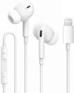 Voltexx Lightning Earphones with Noise-Isolating Rubber Eartips Bluetooth & Wired