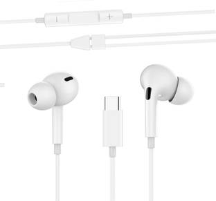 Muvit Type C Wired Earphone-Deep Bass Hd Sound Original Earphone Wired