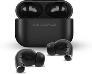 NS WORLD Earphones AirBud with Mic,Deep Bass,Touch Controls Bluetooth