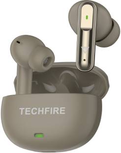 TECHFIRE Bullets 261 TWS Earbuds with 100 HRS Playtime,(50ms Low Latency), Bluetooth v5.3 Bluetooth