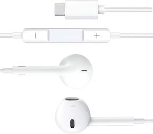X88 Pro USB C Headphones C-Type Wired Earphone in-Ear Headset Control Wired