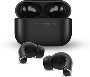 NS WORLD Earbuds AirBud with Mic,Deep Bass,Touch Controls,15hr Playtime,Fast Pair Bluetooth