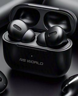 NS WORLD O2 Airbuds Tws |Max Power| HD Sound | BT Earbuds |Mic & Touch Controls Headphone Bluetooth