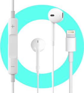 Bxeno Earphones with Lightning Connector For iPhone X/iPhone XR/iPhone XSMax[27] Wired
