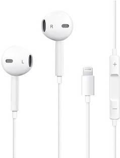 Vntex Lightning Earphones Wired with Mic Wired