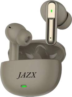JAZX Buds CR-ATOM - 52 Hour Playtime Bluetooth Earbuds Headphone (Green) Bluetooth
