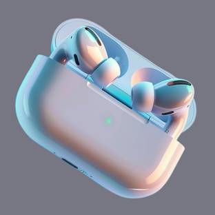 dinesh enterprises WIRELESS TWS AIRPOD black Earbud Bluetooth ANC-137 Bluetooth