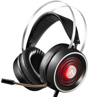 ADCOM Striker USB Wired with 50mm Drivers, Omni-Directional Mic, Comfortable Design Wired