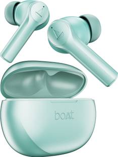 boAt Airdopes Supreme w/ 4 Mics AI ENx Tech, 50 HRS Playback,Multi Point Connectivity Bluetooth