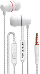 Microflash Clear Hi-Fi Sound, Deep Bass, Headphones, Earphones Wired