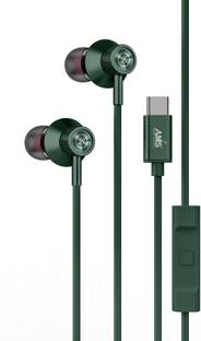 AAMS 10mm Bass Drivers, Inline Controls, IPX5 Water Resistant Wired