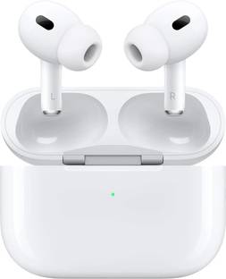 Jhs AirPod Pro 2 With Wireless Charging Case, ANC Bluetooth (White, True Wireless) Bluetooth