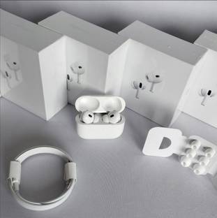 abhi Air-pod Pro 2 (2nd generation) with Original certified (USB-C) Bluetooth Bluetooth
